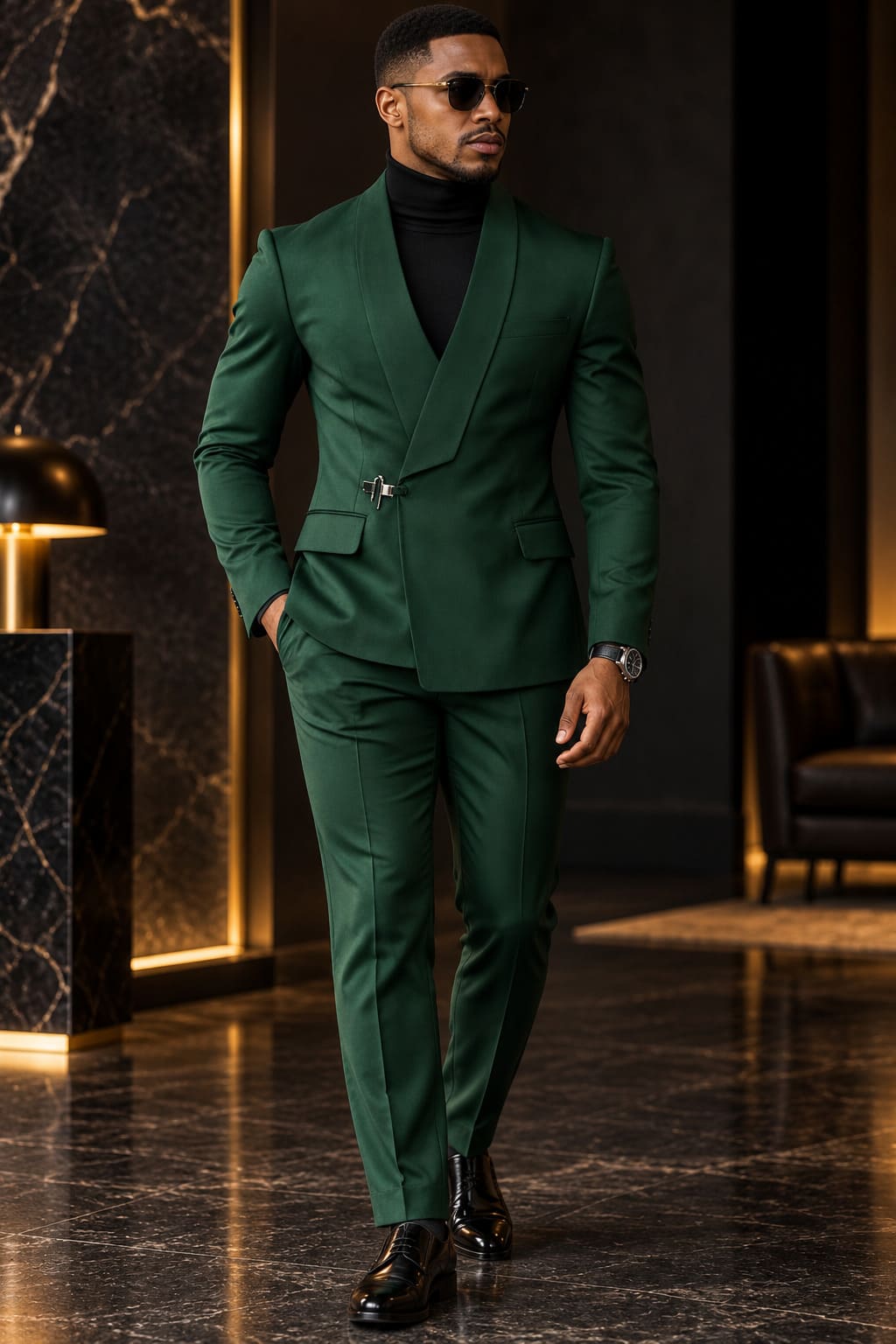 Costume Homme Vert Emeraude pour Mariage
